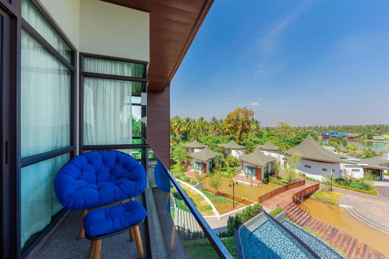 Na Tree Tara Riverside Resort Amphawa Damnoensaduak Exterior foto